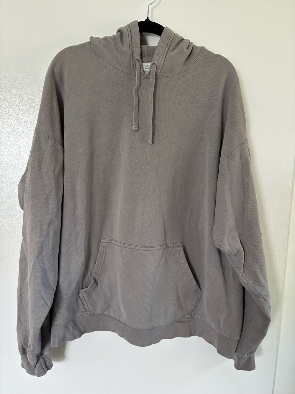 Comfort Colors Men's Hoodie in Light Gray